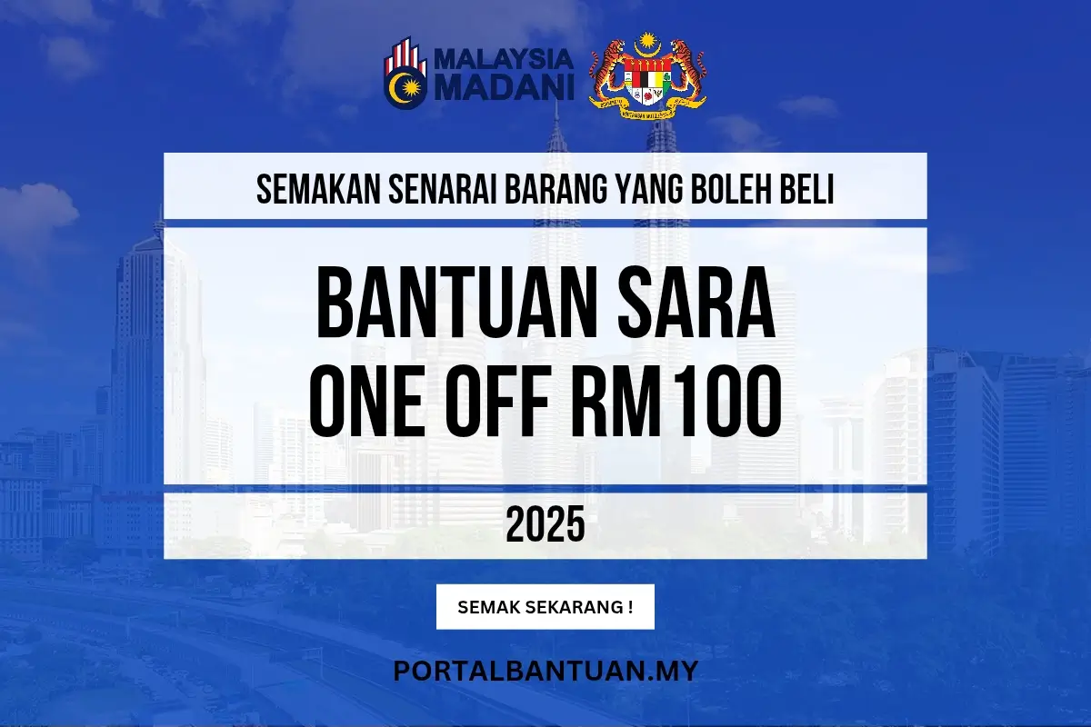 SENARAI BARANG BANTUAN SARA