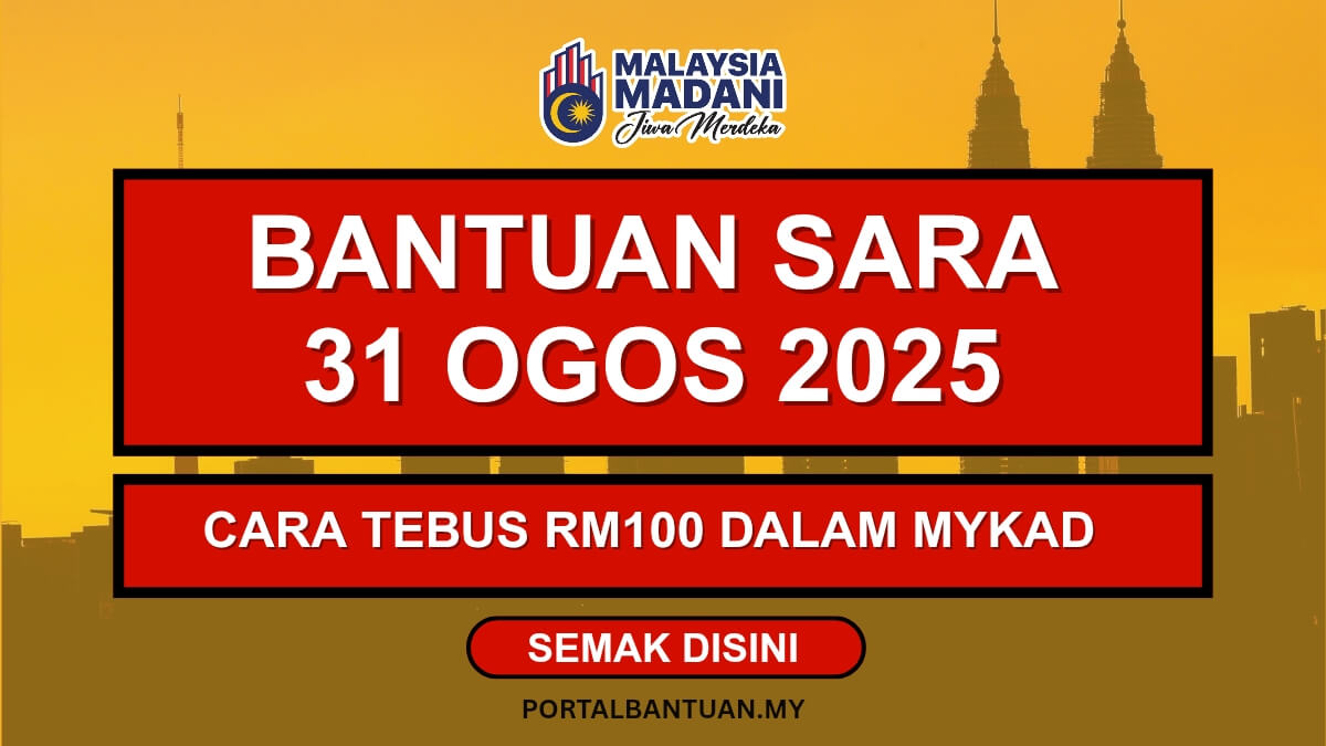BANTUAN SARA 31 OGOS