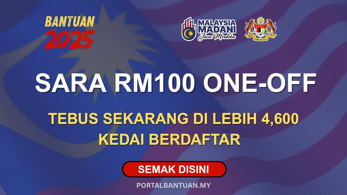 SARA ONE OFF RM100 MYKAD
