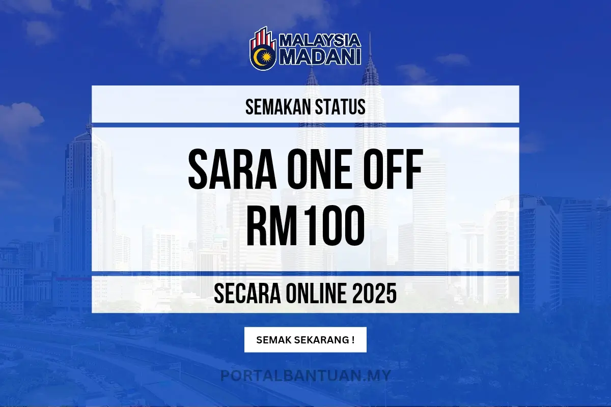 SEMAKAN SARA RM100 ONLINE