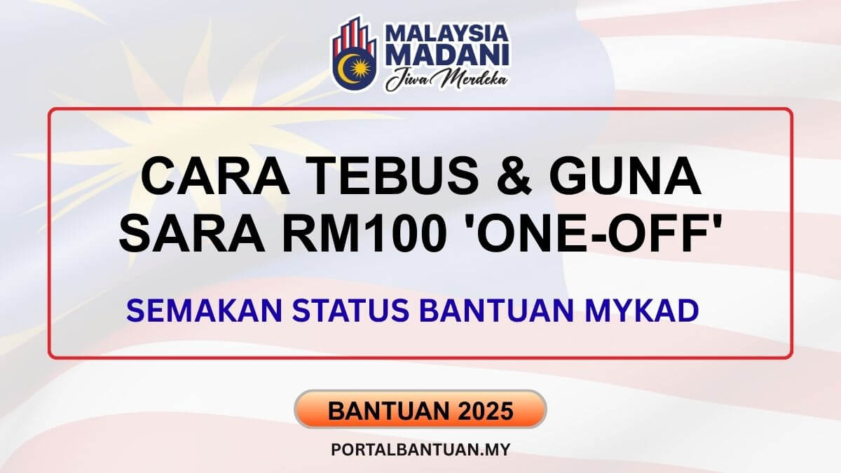 SEMAKAN BANTUAN SARA HIDUP