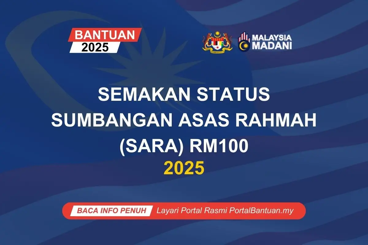 SUMBANGAN ASAS RAHMAH RM100