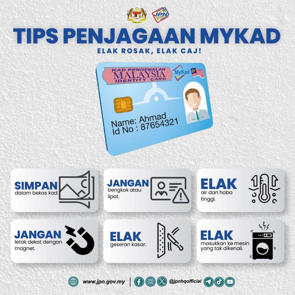 TIPS PENJAGAAN MYKAD