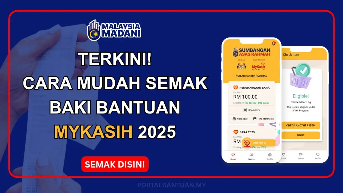 BAKI BANTUAN MYKASIH