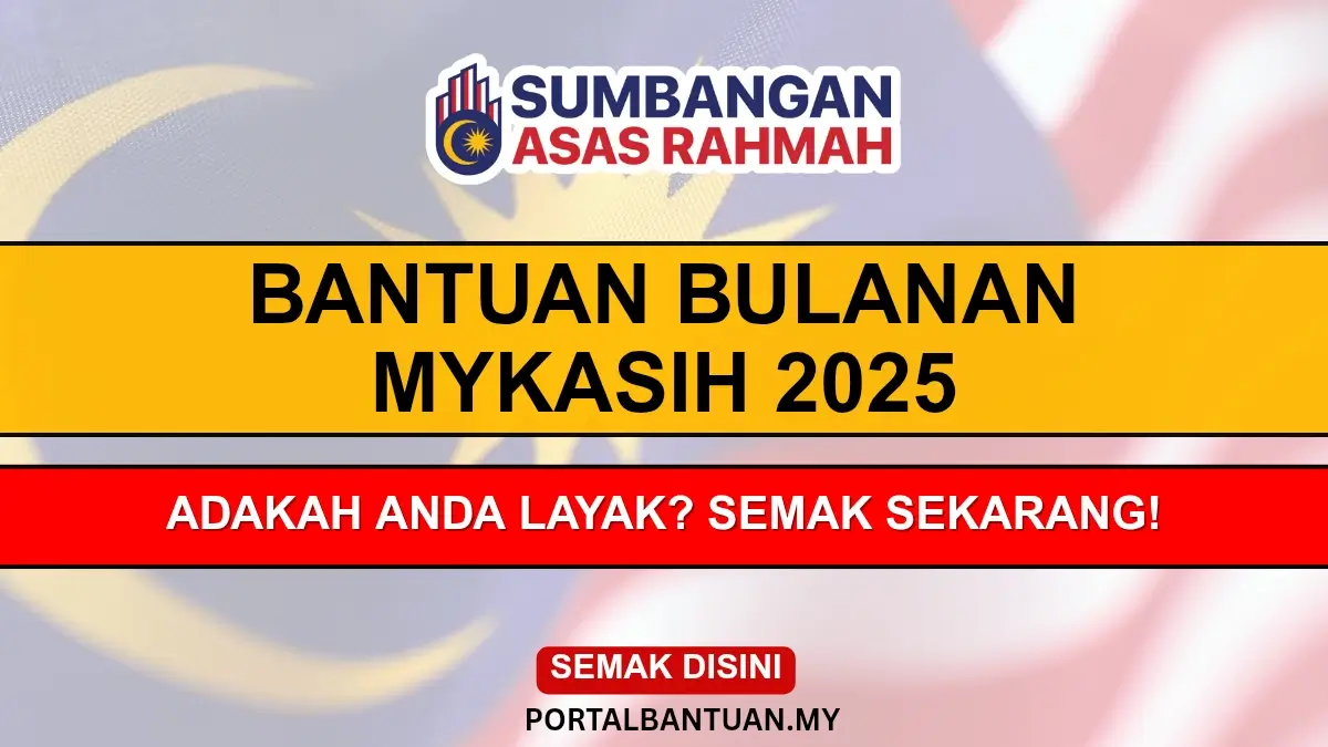 BAYARAN BANTUAN MYKASIH BULANAN