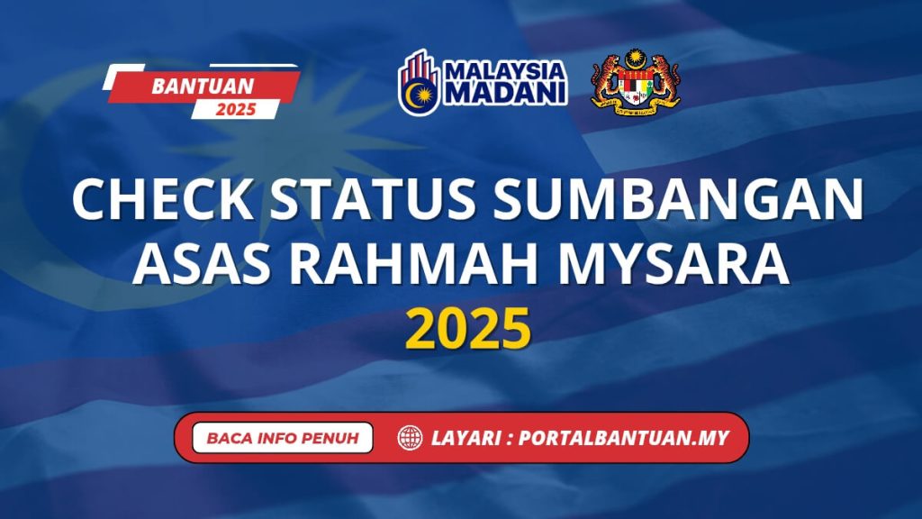 CHECK STATUS ONLINE SUMBANGAN ASAS RAHMAH