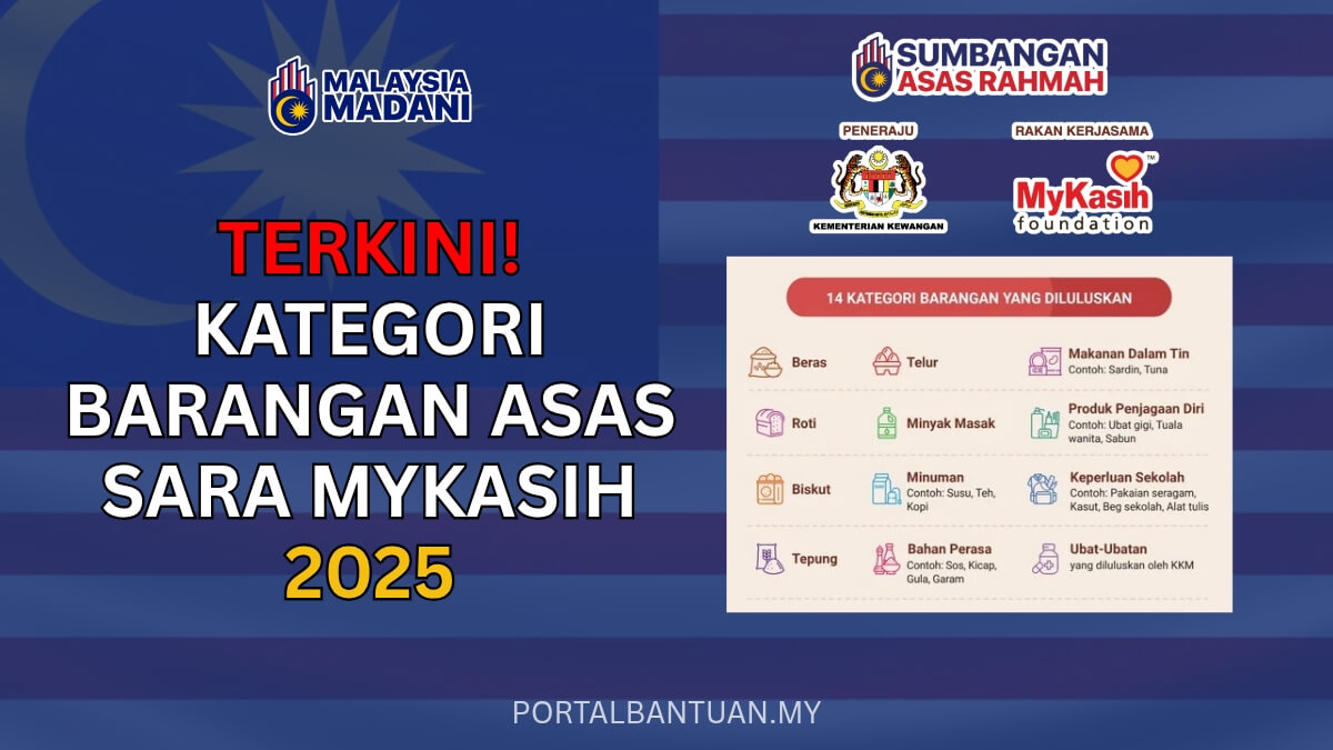 SENARAI BARANGAN SARA MYKASIH