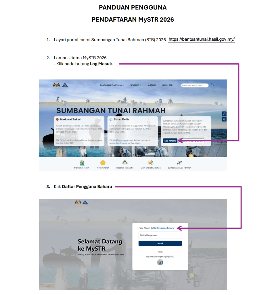 PENDAFTARAN MYSTR 2026