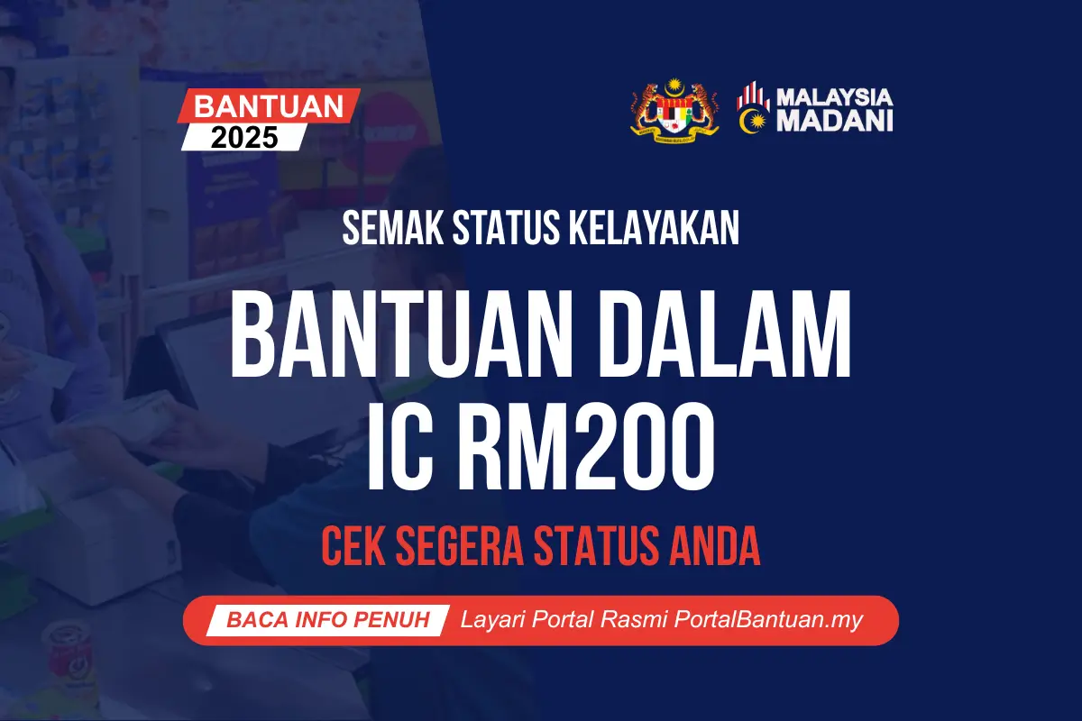 BANTUAN DALAM IC RM200