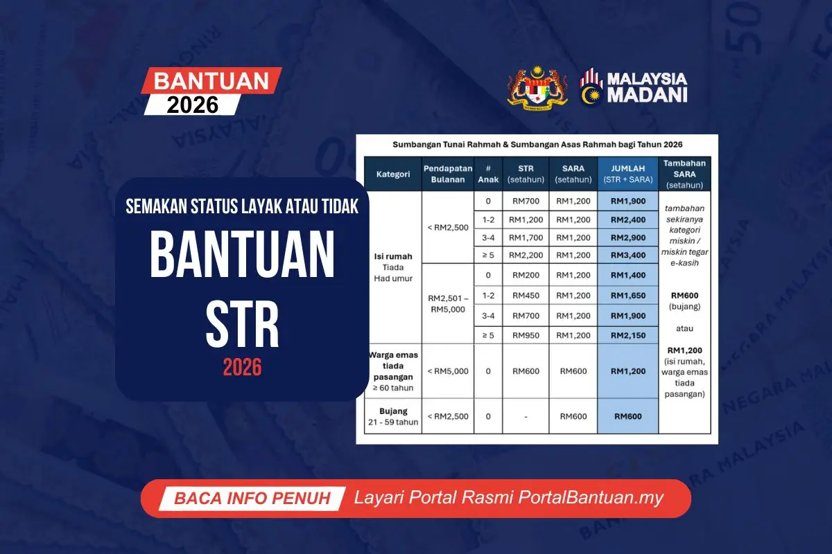 BANTUAN STR 2026