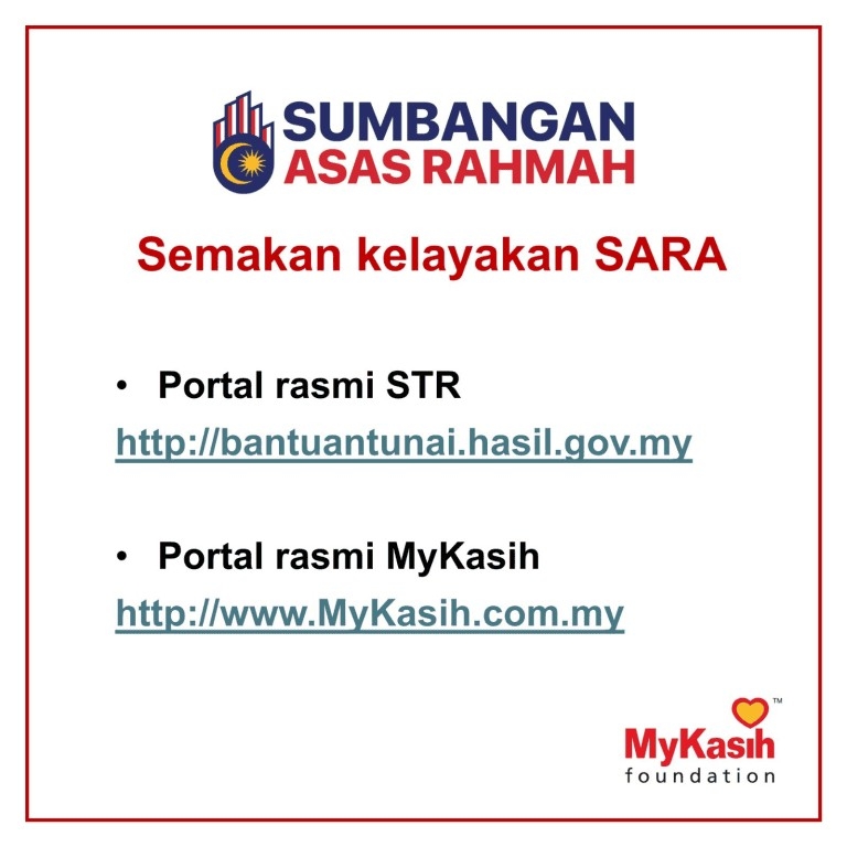 SEMAKAN KELAYAKAN SARA 2026