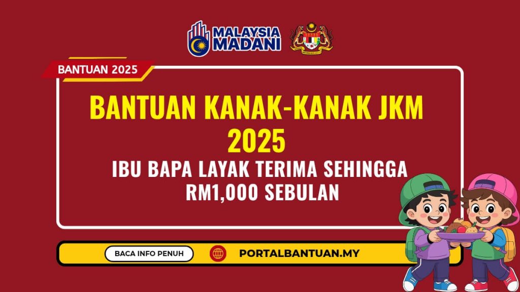 BANTUAN KANAK-KANAK JKM
