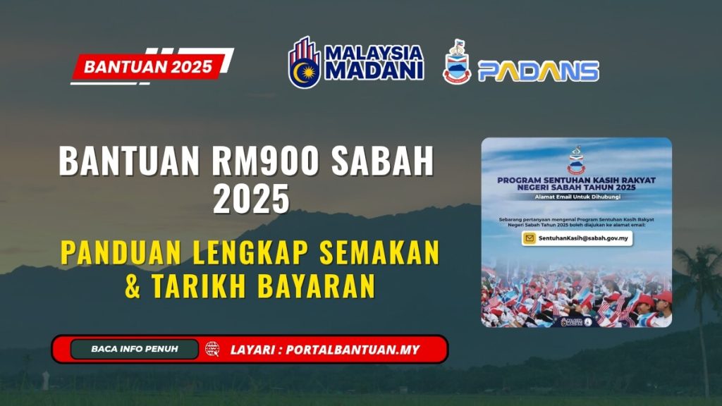 BANTUAN RM900 SABAH
