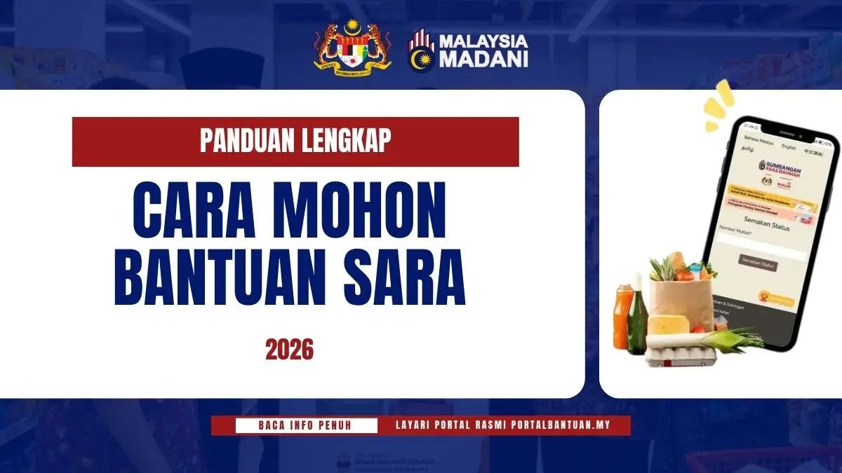 CARA MOHON BANTUAN SARA