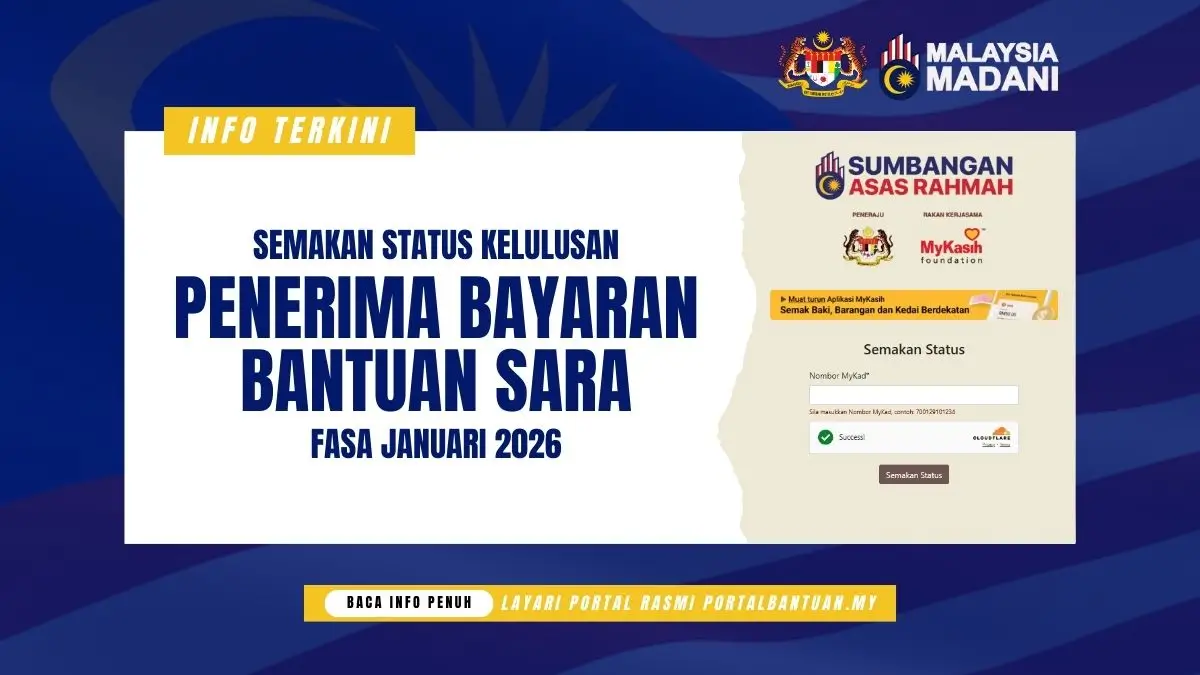 SEMAKAN KELULUSAN SARA 2026