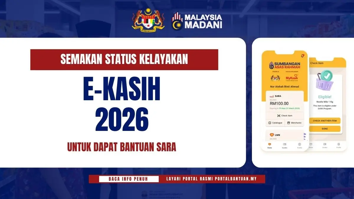 SEMAKAN STATUS EKASIH 2026