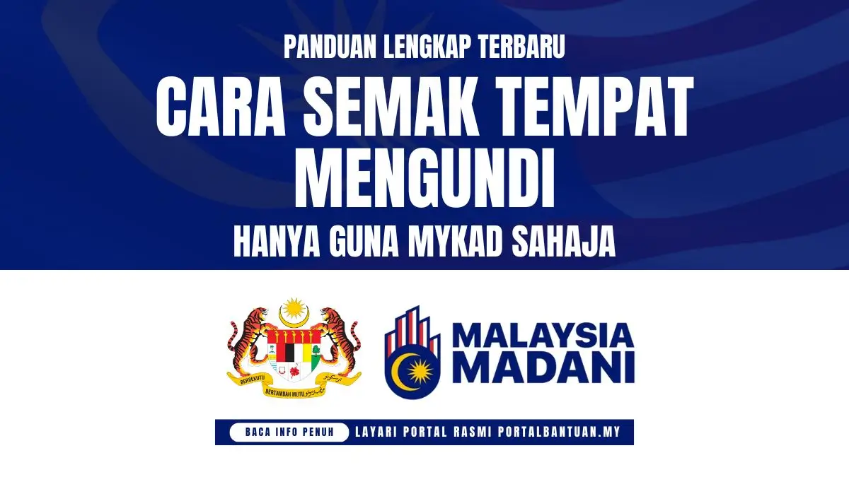 SEMAK TEMPAT UNDI 2026