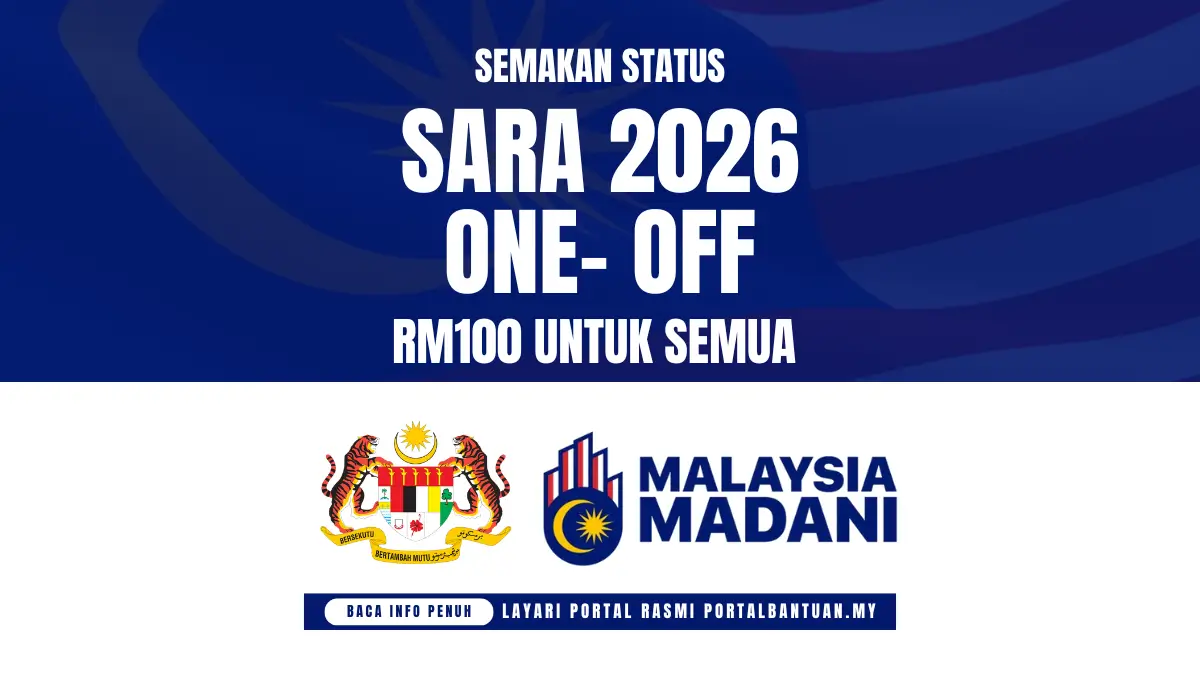 SEMAKAN SARA ONE OFF 2026