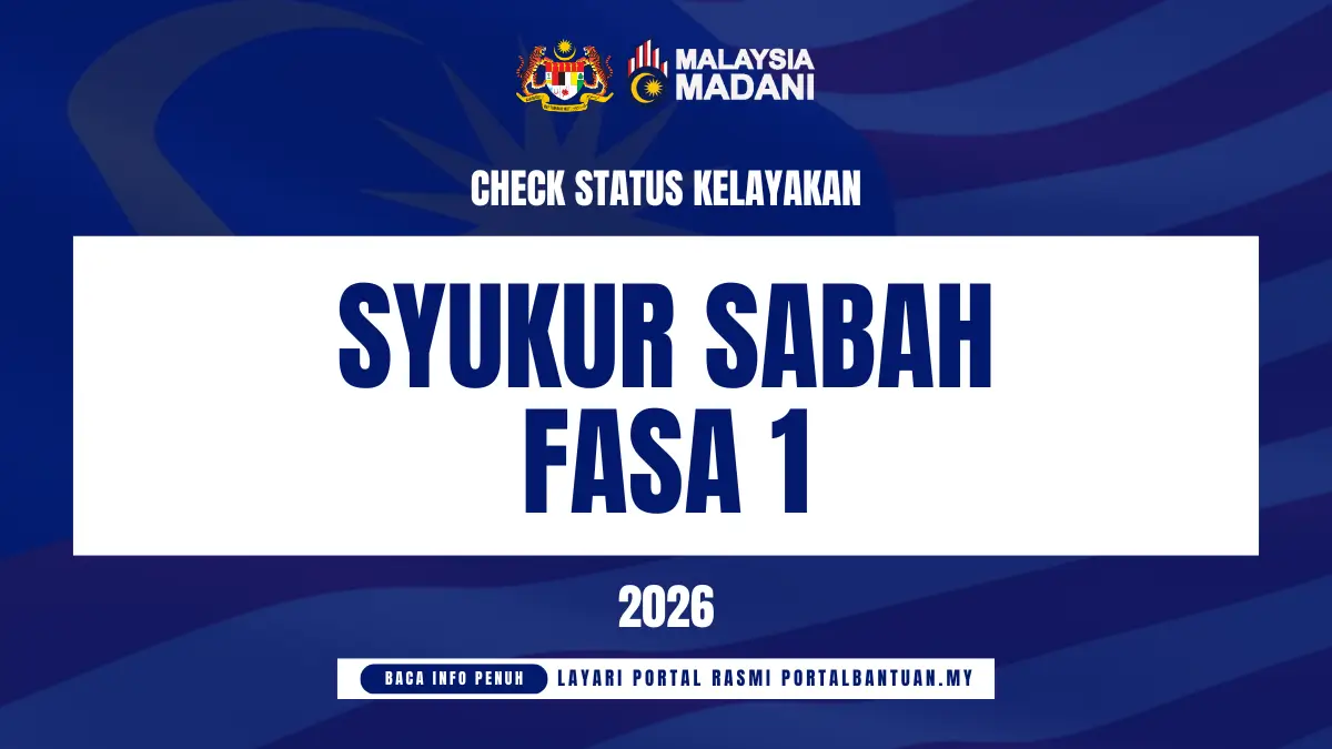 CHECK SYUKUR SABAH 2026