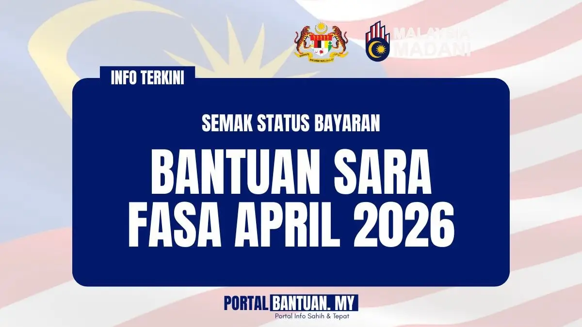 SEMAK BAYARAN SARA APRIL