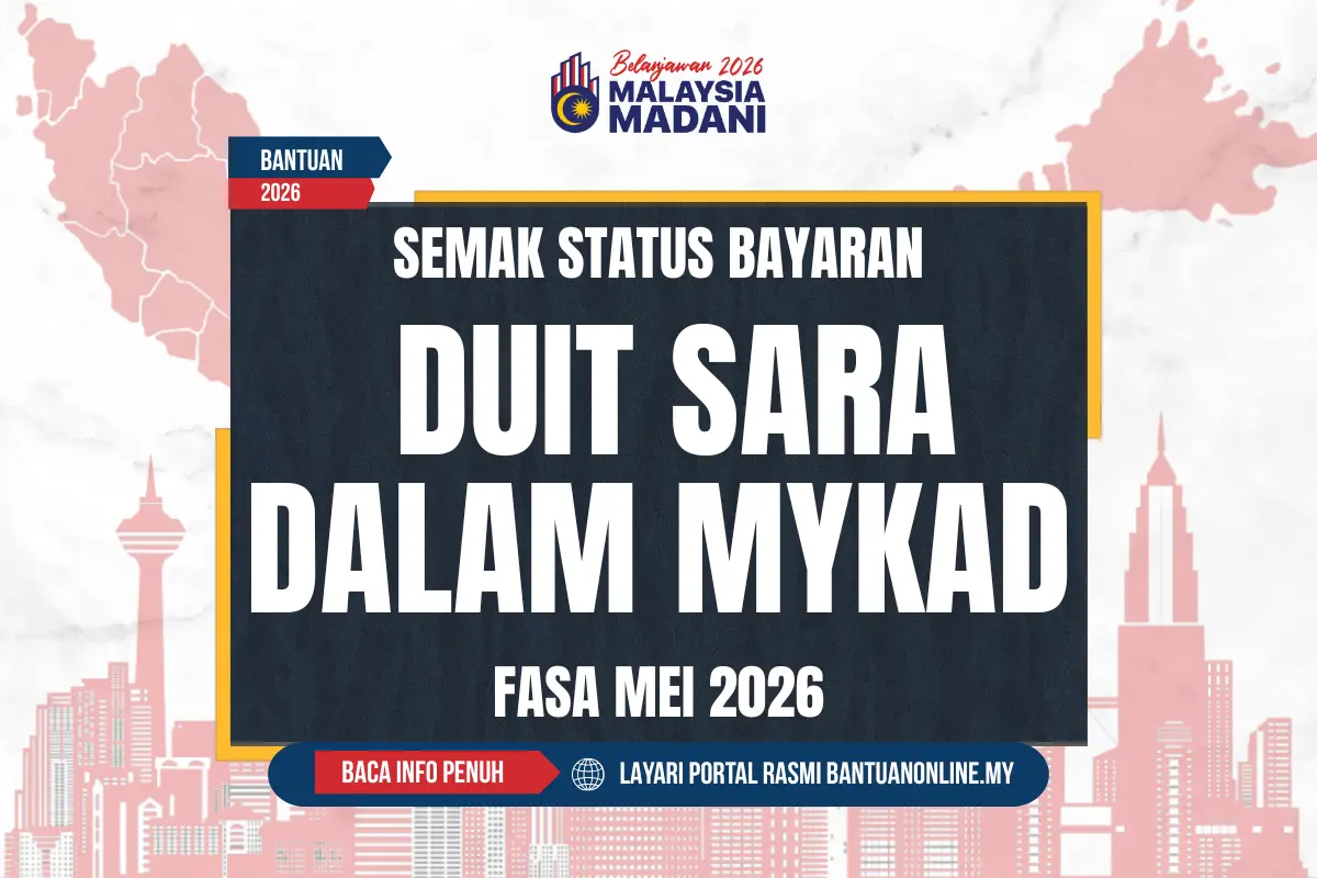 BAYARAN DUIT BANTUAN SARA