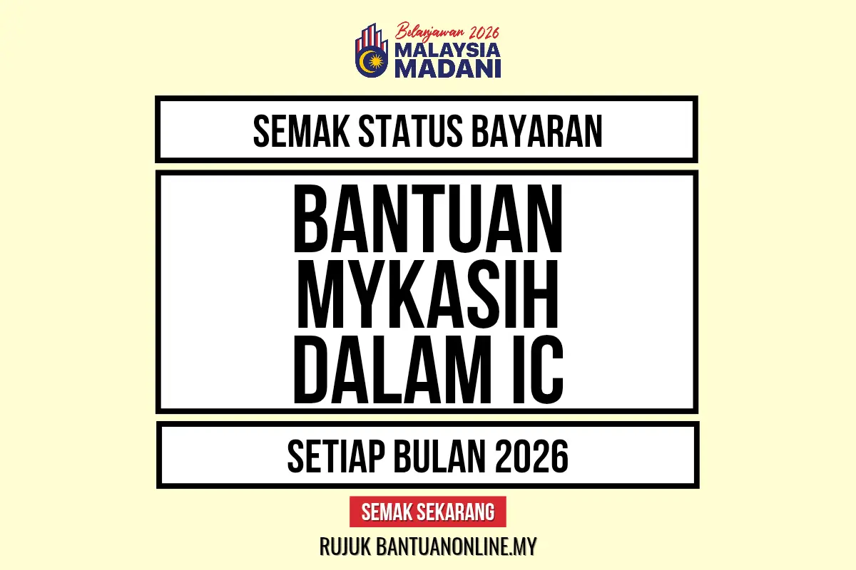 SEMAK STATUS BAYARAN MYKASIH