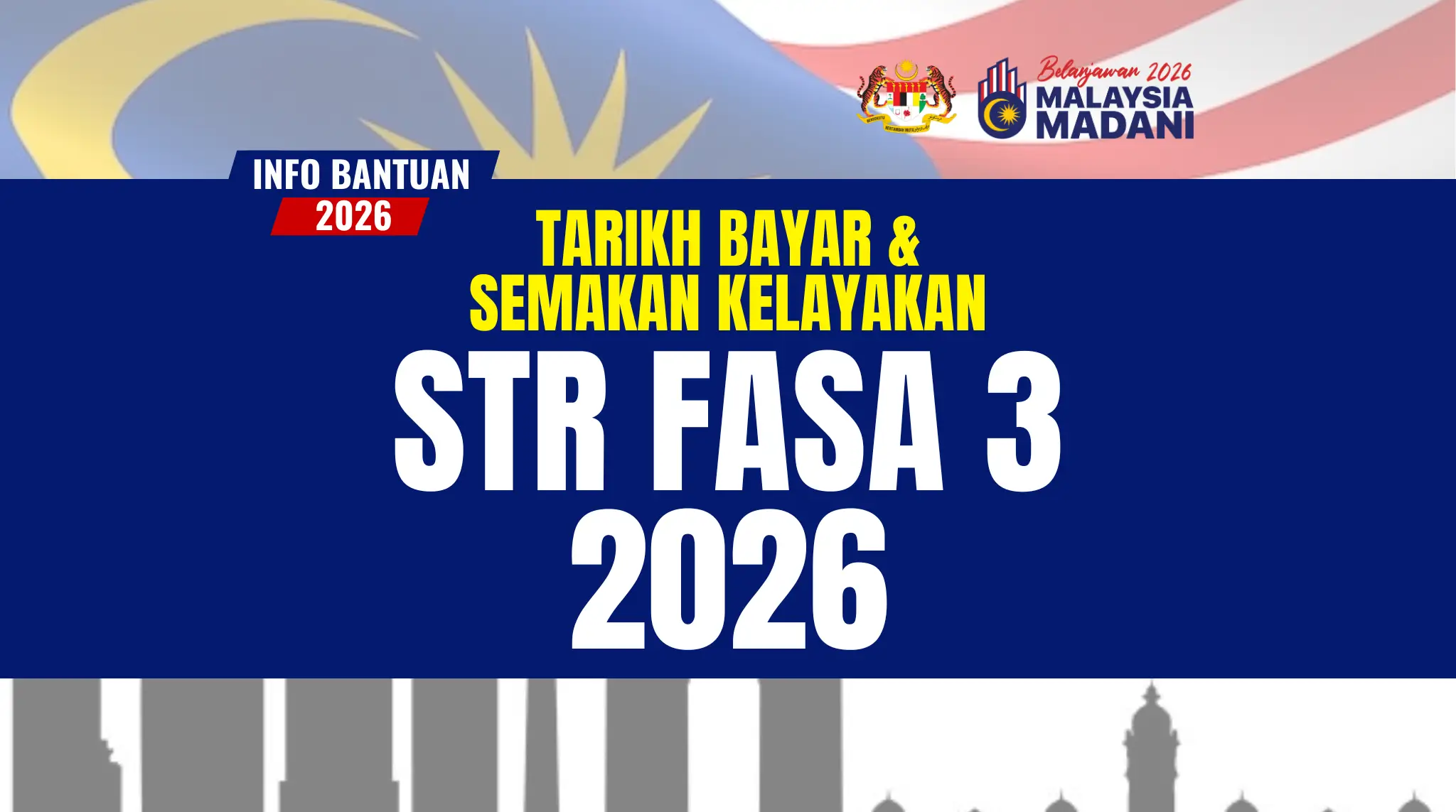 SUMBANGAN TUNAI STR FASA 3 2026